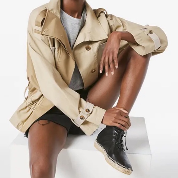 FRAME Le Boston Espadrille Black Boot